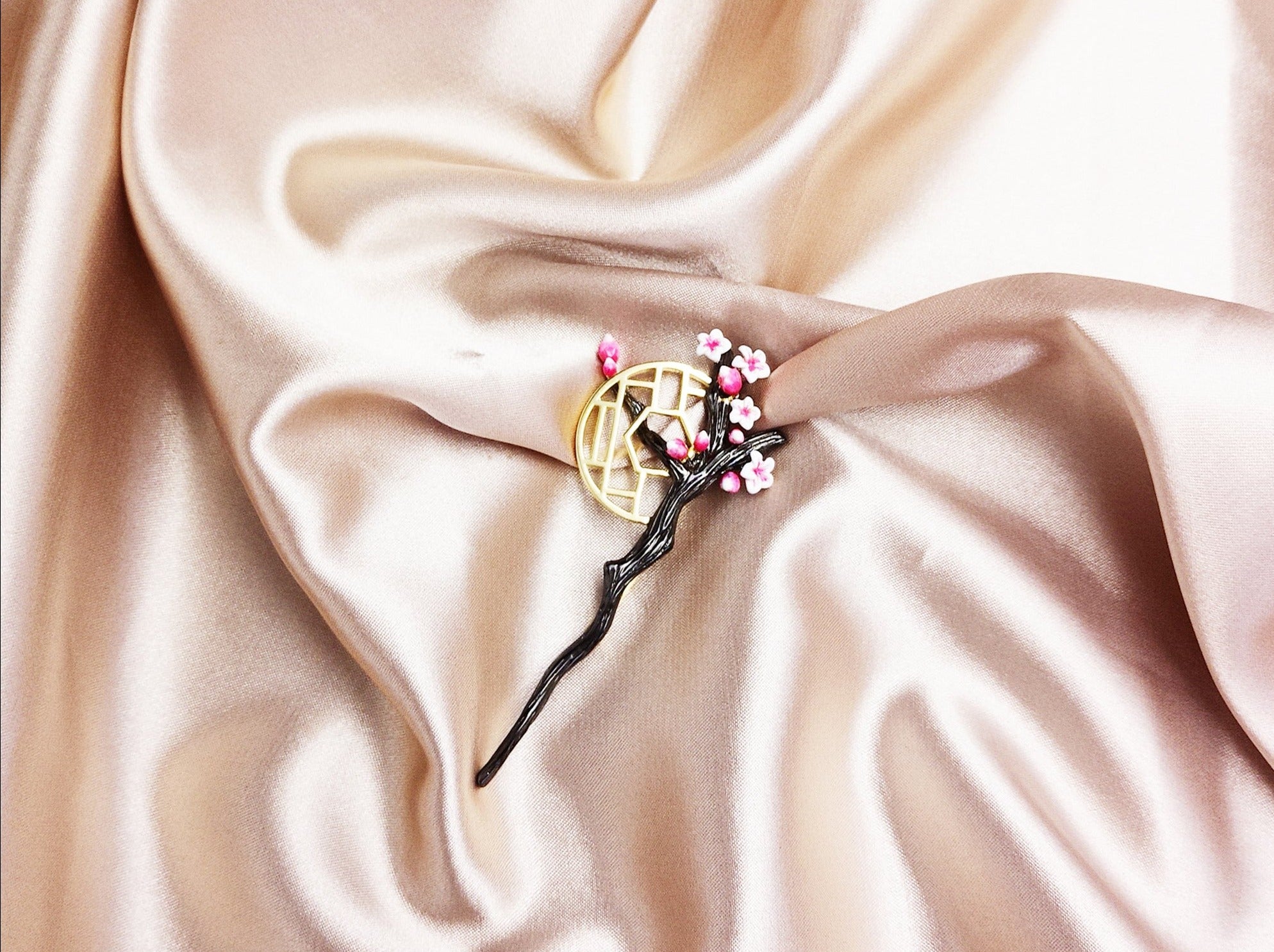 Apricot Blossom Brooch