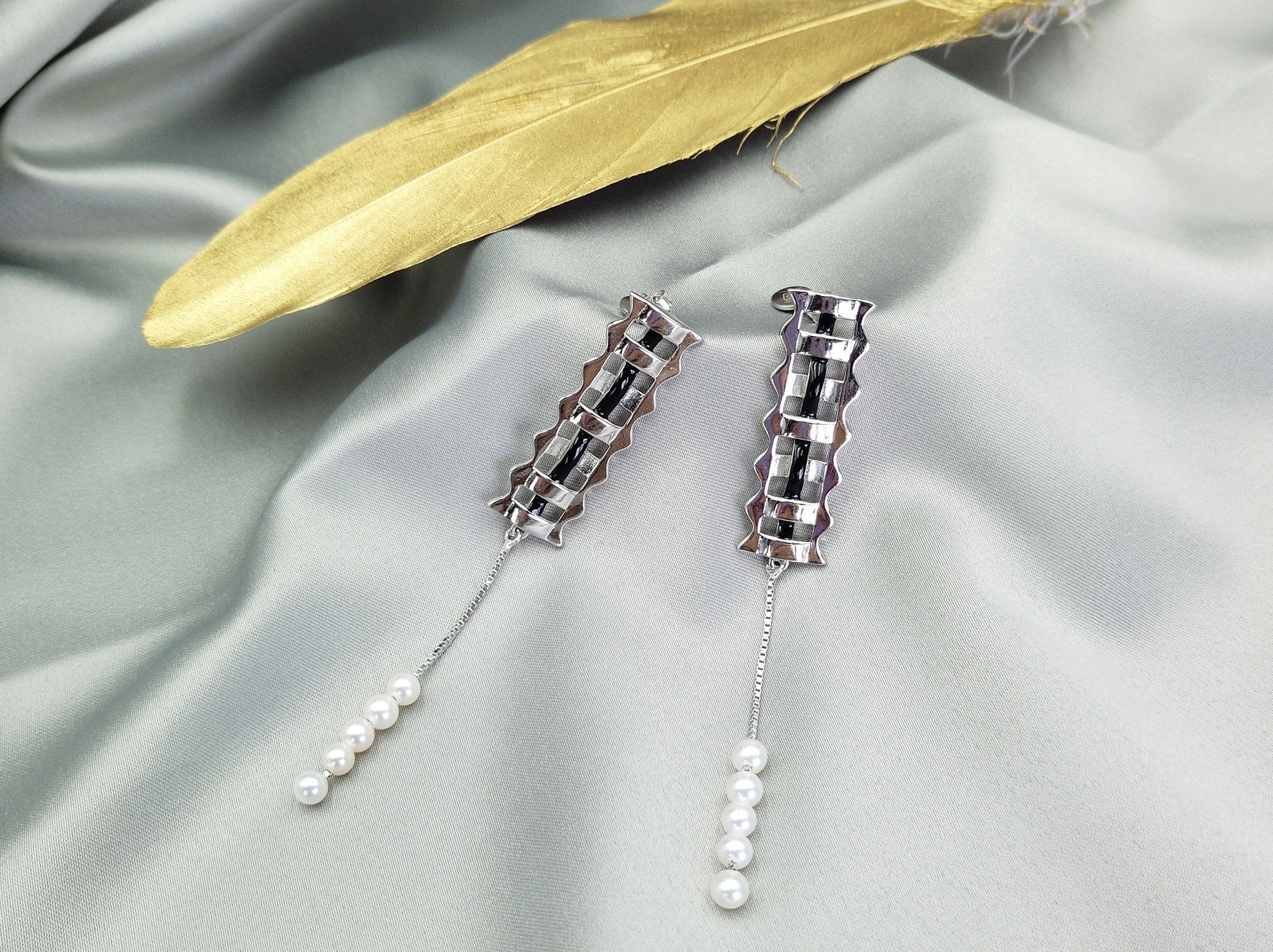 Weaving Magic Long Earrings