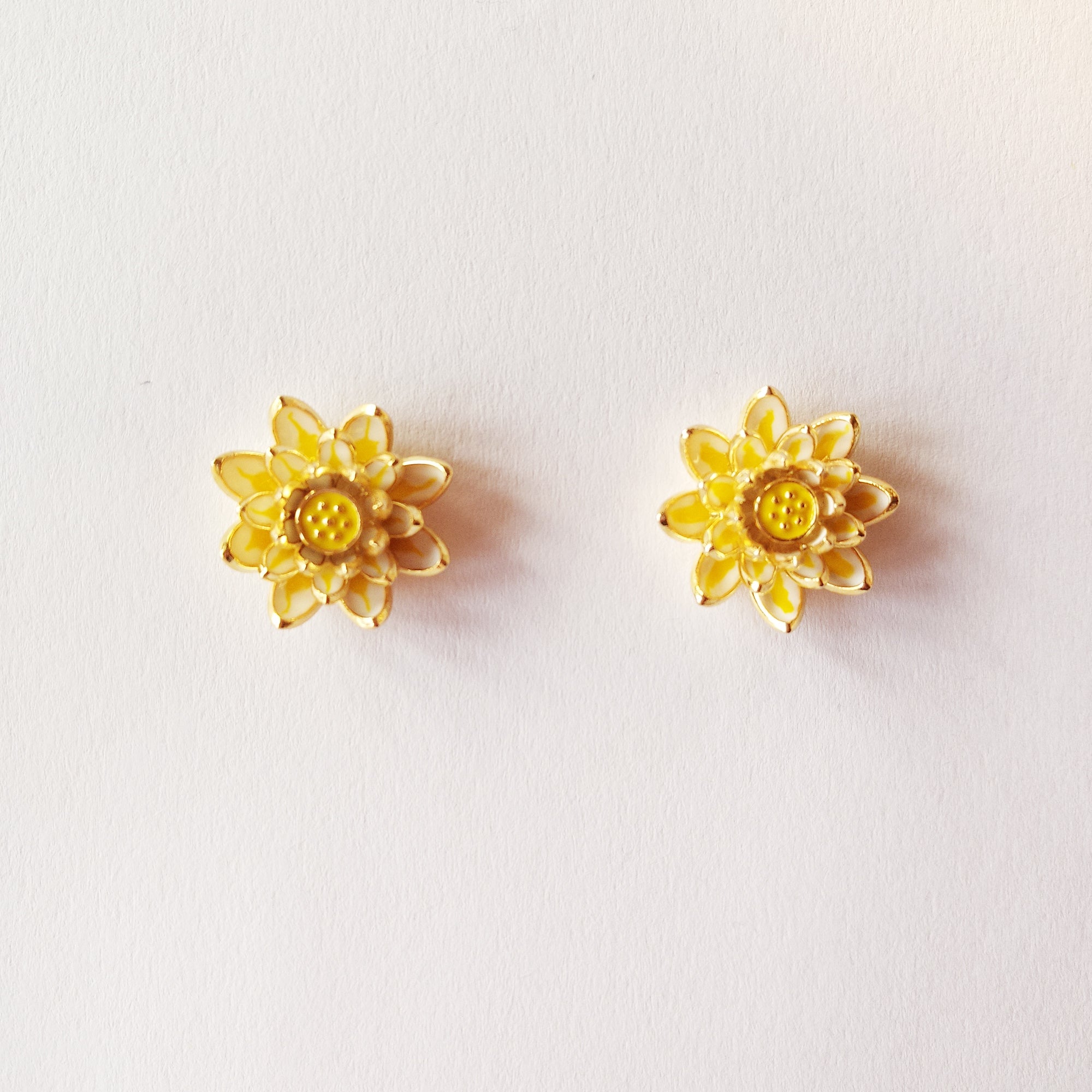 Lotus Earrings