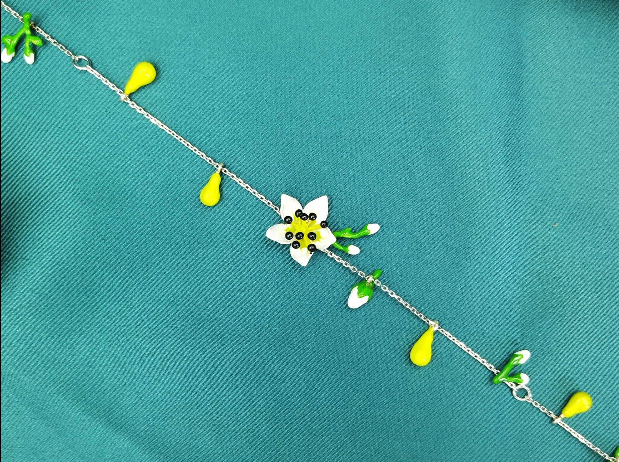 Pear Flower Bracelet