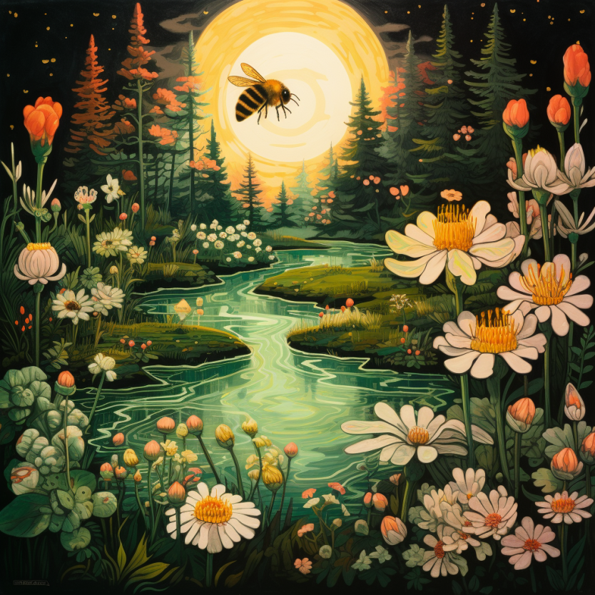 xyz0226_risograph_large_honey_bees_twinkling_bees_ephemeral_bee_57c35638-d381-49e5-b013-e3801bf9ed2b.png